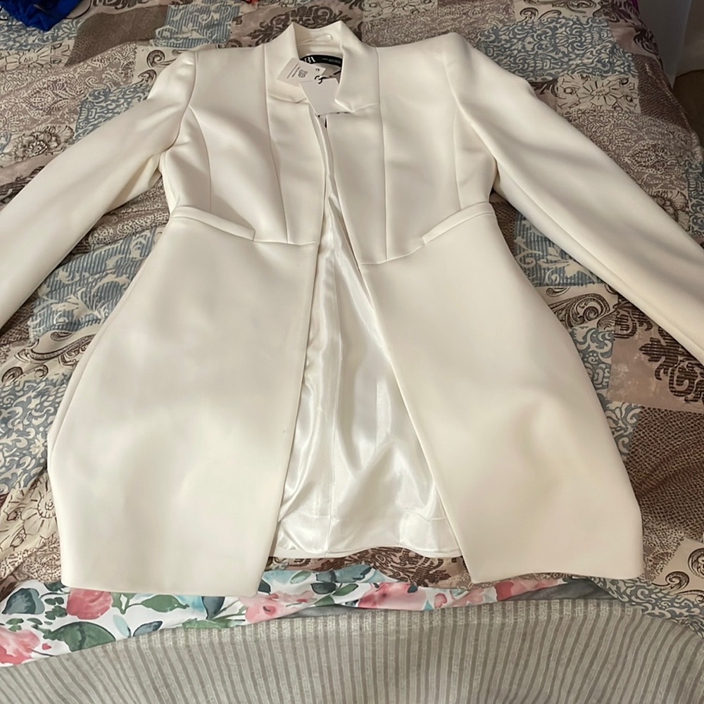 Zara blazer coat